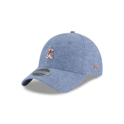 Los Angeles Angels Gorra | New Era MLB Team Badged Scale 9twenty Adjustable Cap Mexico - Azules